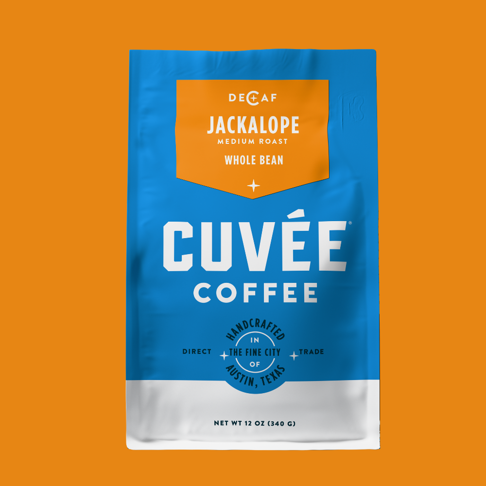 Jackalope Decaf Medium Roast Colombian Coffee with Citrus and Malt
