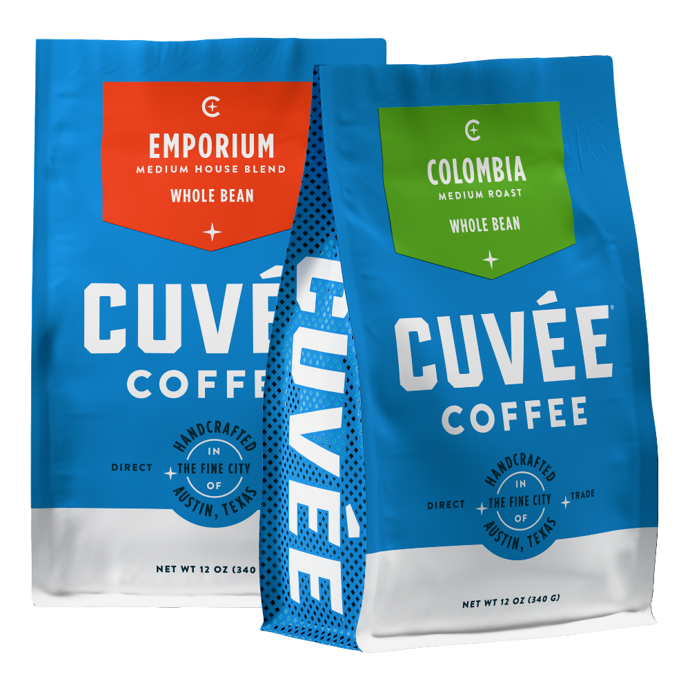 Emporium and Colombia 12oz Coffee Bags
