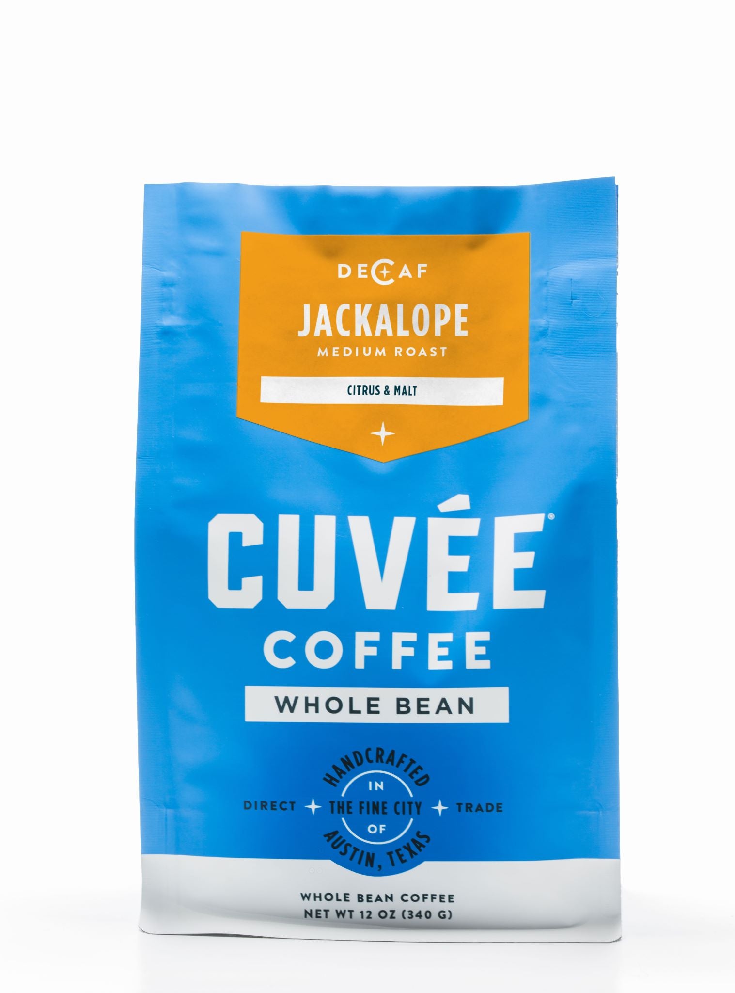 Jackalope Decaf Medium Roast Colombian Coffee with Citrus and Malt