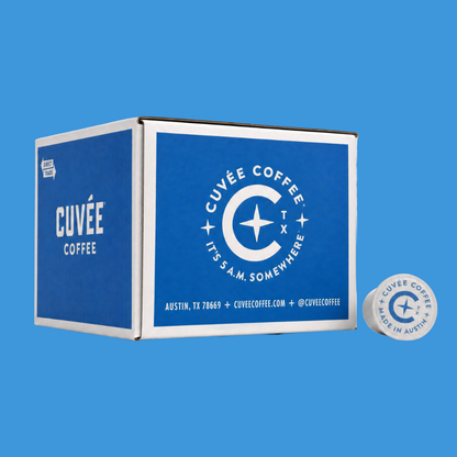 Single Serve Coffee Pod with box
